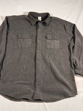Warner Bros. Charcoal Gray Button-Down Shirt